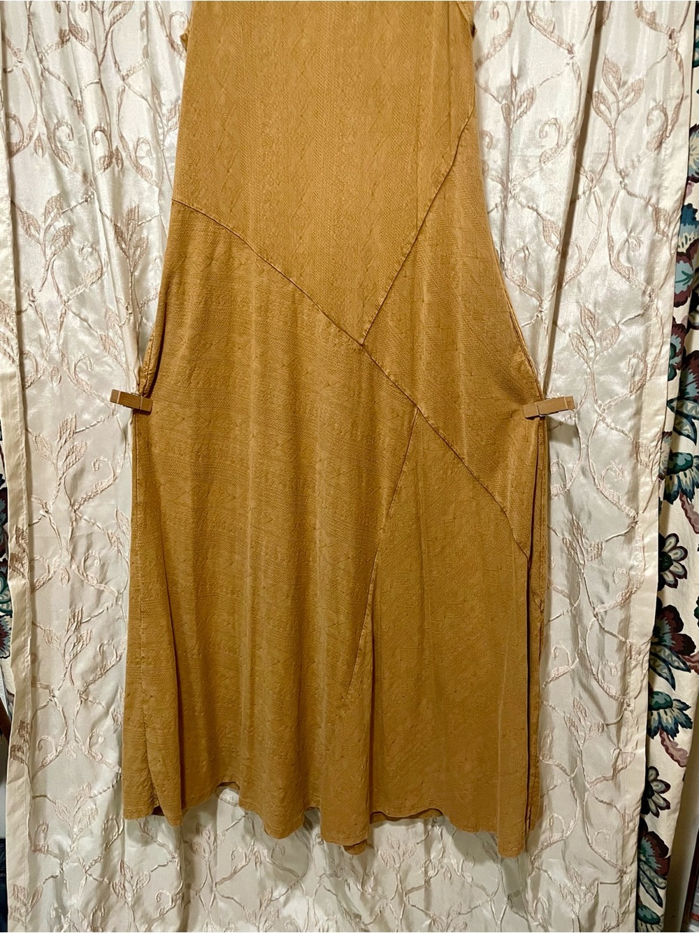 Soft Surroundings Cotton Maxi Dress Siena color Size Medium - Picture 8 of 9